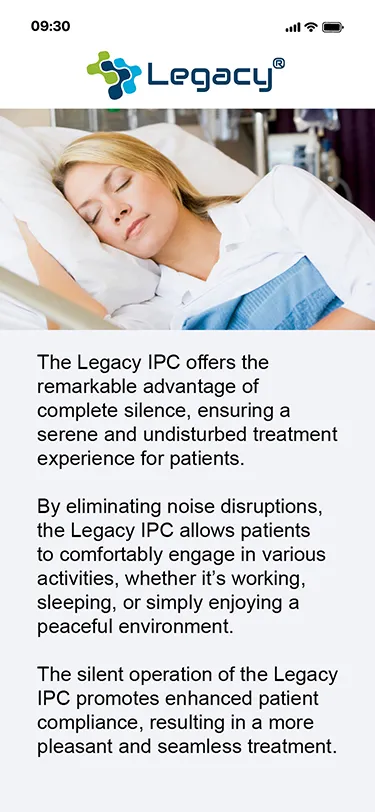 Completely silent operation